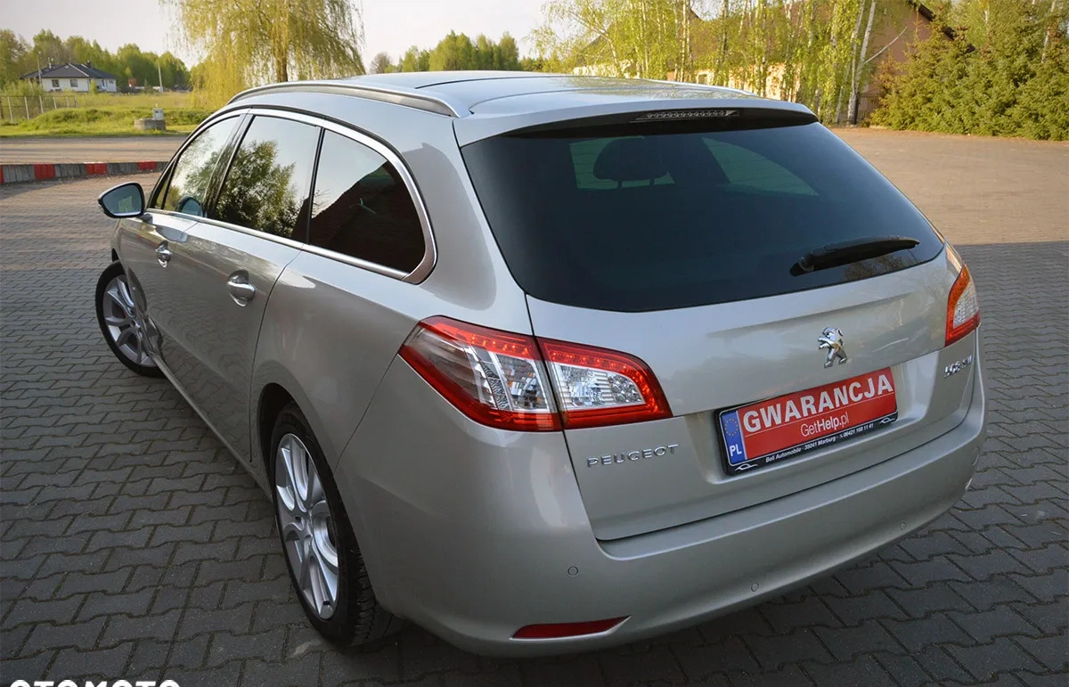 Peugeot 508 cena 34900 przebieg: 133500, rok produkcji 2010 z Drzewica małe 742